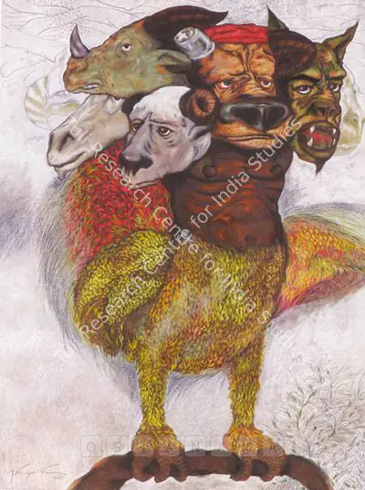 Viraj Naik (Artist), Untitled, Painting