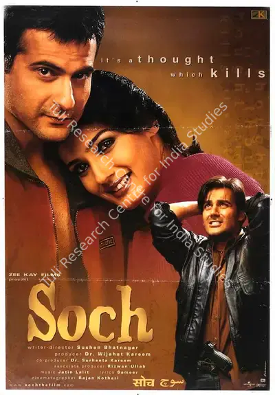 Wijahat Kareem (Producer), Soch, 2002, Full Sheet Poster
