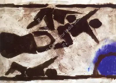 M.F. Husain (Artist), Untitled, Painting