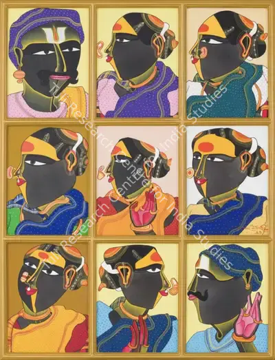 Thota Vaikuntam (Artist), Untitled, 2012, Painting