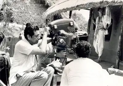Nemai Ghosh (Still Photographer), Ashani Sanket, 1973, Working Still