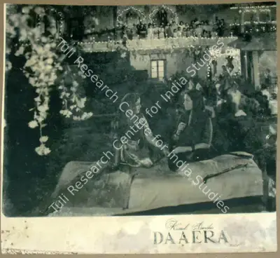 M.W Mukadam (Cinematographer), Daaera, 1953, Lobby Card