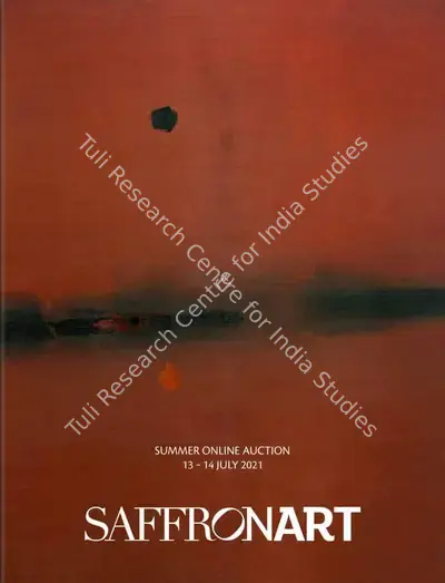 Saffronart (Auction House), Summer Online Auction, 2021, Auction Catalogue