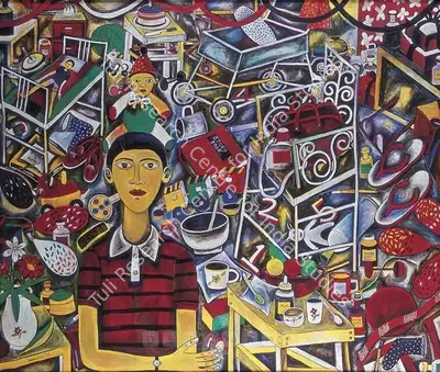 Nandini Goud (Artist), Untitled, 1998, Painting