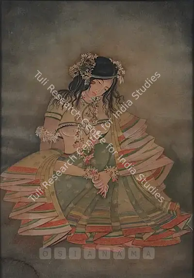 Ranada Ukil (Artist), Spring Bride (Basanta Badhu), 1926, Painting