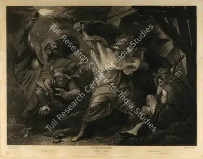 After B. West (Artist), King Lear, 1793, Aquatint