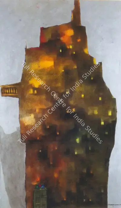Shuvaprassana (Artist), Abode, 2007, Painting
