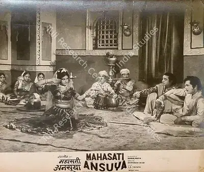Ramraj Nahta (Producer), Mahasati Ansuya, 1965, Lobby Card