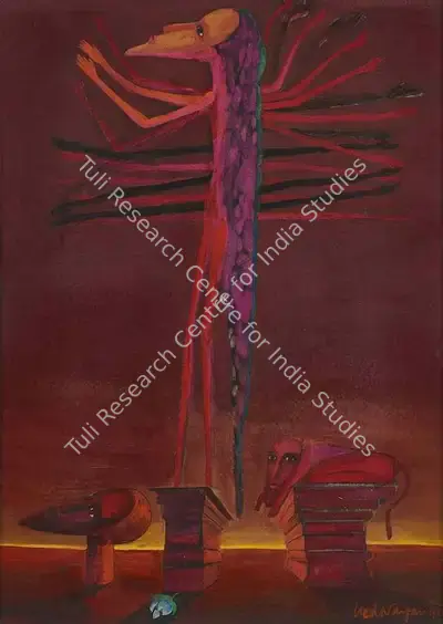Ved Nayar (Artist), Untitled, 1992, Painting
