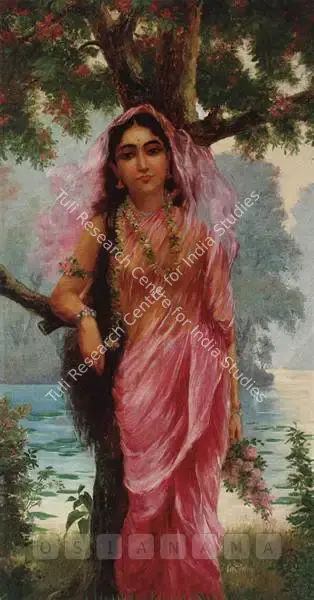 Raja Ravi Varma (Artist), Vasantasena, Painting