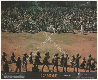 Ronnie Taylor (Cinematographer), Gandhi, 1982, Lobby Card