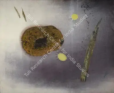 N.S. Bendre (Artist), Above Level, 1958, Painting