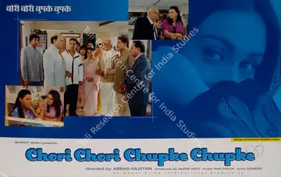 Nazim Rizvi (Producer), Chori Chori Chupke Chupke, 2001, Lobby Card