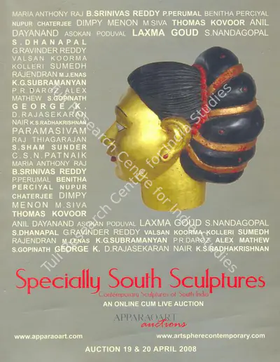 Apparao Art (Auction House), Specially South Sculptures, 2008, Auction Catalogue