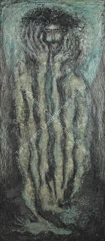 Sadequain (Artist), Crucifixion, 1968, Painting