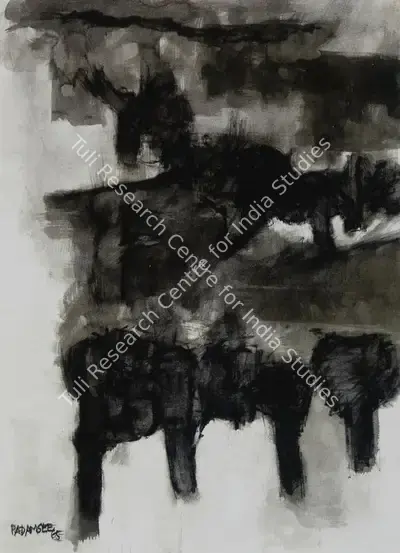 Akbar Padamsee (Artist), Untitled, 1965, Drawing