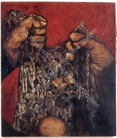 Navjot (Artist), Squeeze from the Our Leaders Series, 1974, Painting