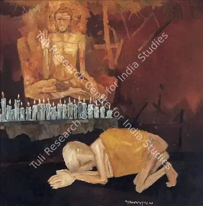 Ray, Shyamal Dutta (Artist). Untitled, 2003 | Painting, AG.Mum/09.11.24, 2024 · Asta Guru