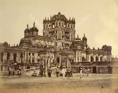 Felice Beato (Photographer), The Martiniere, Lucknow, 1858, Antiquarian Photograph