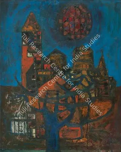 Avinash Chandra (Artist), Untitled, 1955, Painting