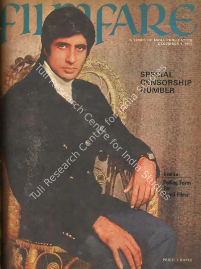B.K. Karanjia (Editor), Filmfare, 1972, Magazine