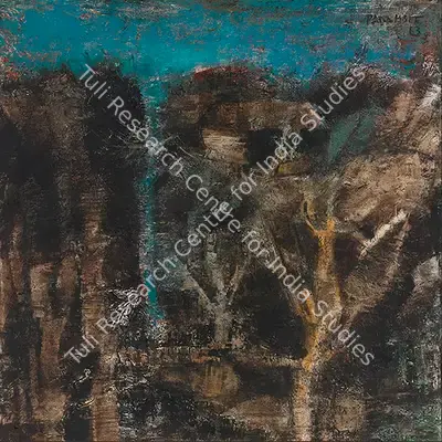 Akbar Padamsee (Artist), Delta, 1963, Painting