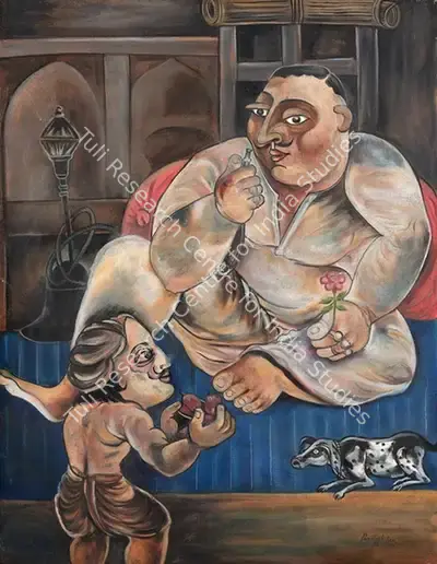 Paritosh Sen (Artist), Untitled, 1998, Painting