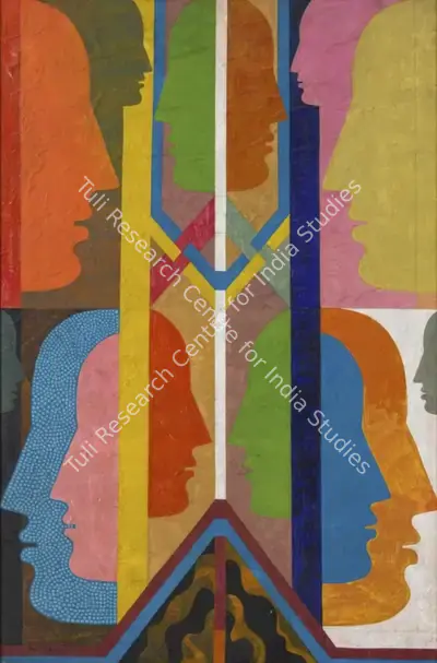 Bhatt, Jyoti (Artist). Untitled, 1967 | Painting, Sa.Mum/01.04.26, 2026 · Saffronart