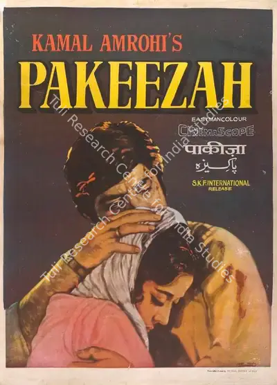 Kamal Amrohi (Producer), Pakeezah, 1971, Full Sheet Poster