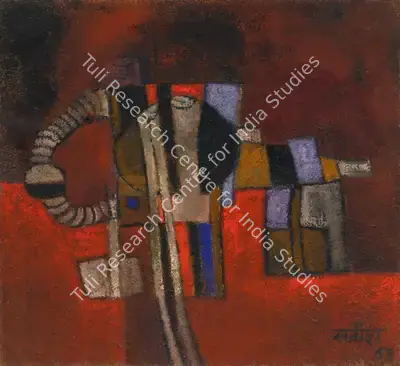 Satish Gujral (Artist), Untitled (Abstract), 1963, Painting