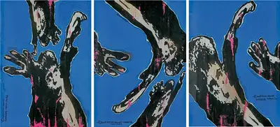 Jitish Kallat (Artist), Sneeze, 2005, Painting