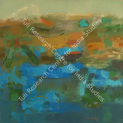K.M. Adimoolam (Artist), Untitled, 2004, Painting