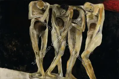 Rameshwar Broota (Artist), The Common Story, 1969, Painting