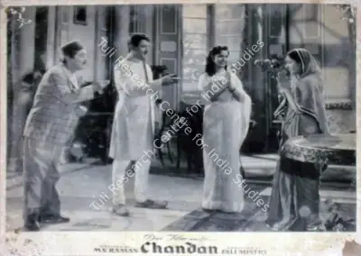 Fali Mistry (Producer), Chandan, 1958, Lobby Card
