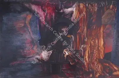 Navjot (Artist), A Tribute to the Painters I Admire, 1992, Painting