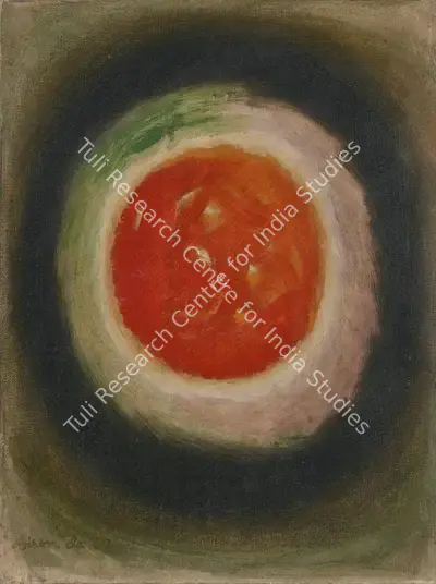Biren De (Artist), Tantra, 1967, Painting