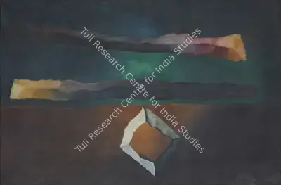 K.M. Adimoolam (Artist), Untitled, 1980, Painting