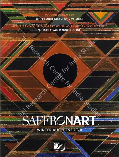 Saffronart (Auction House), Winter Live Auction, 2020, Auction Catalogue