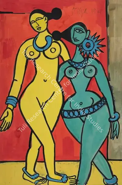 F.N. Souza (Artist), Untitled, 1948, Painting