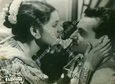 J.Om Prakash (Producer), Farmaish, 1953, Lobby Card