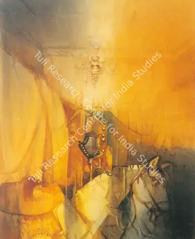 Pradip Maitra (Artist), Past and Present, Painting