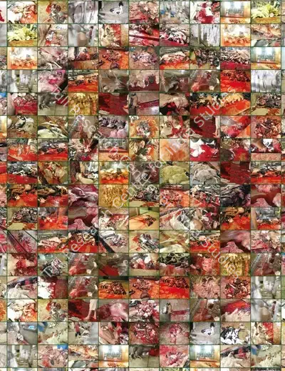 Rana, Rashid (Artist). Red Carpet - 3, 2007 | Print, So.Lon/07.10.14, 2014 · Sotheby's