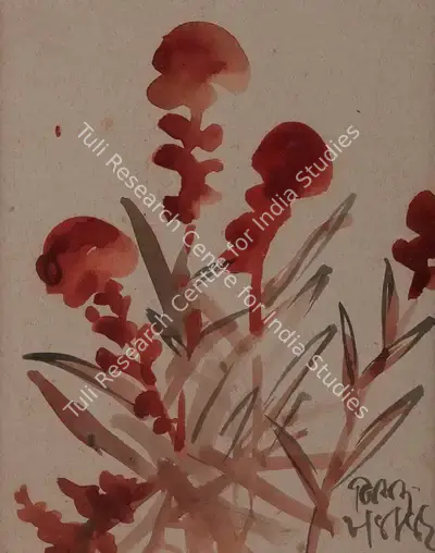 B.B. Mukherjee (Artist), Untitled, 1946, Painting