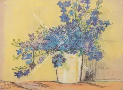 Chittaprosad (Artist), Untitled (Still Life), 1949, Painting