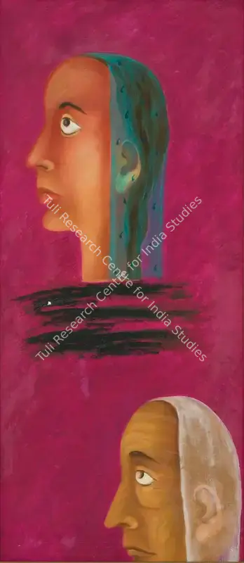 Arpana Caur (Artist), Time-Image, 1989, Painting