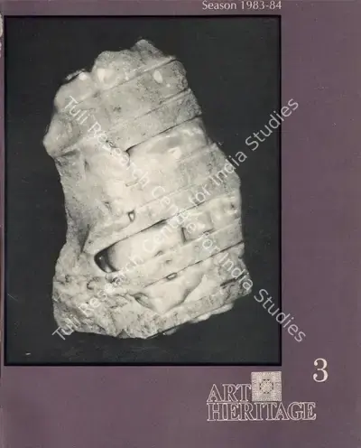 Ebrahim Alkazi (Editor), Art Heritage 3, 1984, Journal
