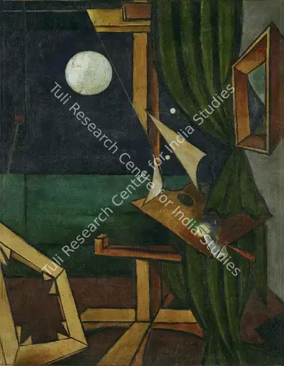 A.A. Raiba (Artist), Untitled, 1967, Painting