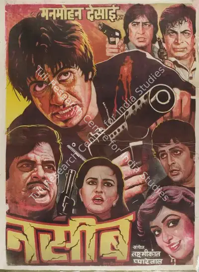 Manmohan Desai (Producer), Naseeb, 1981, Full Sheet Poster