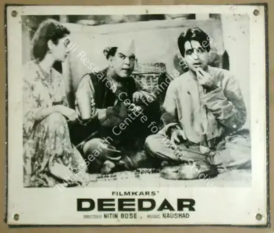 Nitin Bose (Cinematographer), Deedar, 1951, Lobby Card