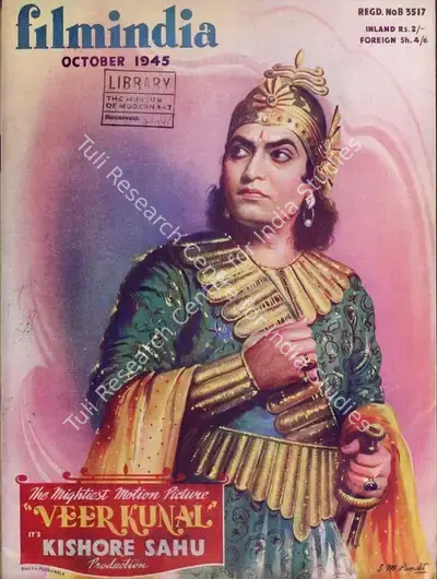 Baburao Patel (Editor), Filmindia, 1945, Magazine